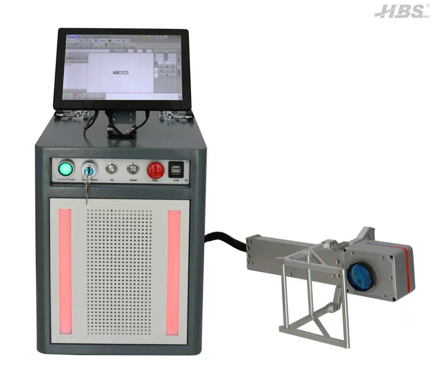 Machine de gravure laser à fibre multifonction