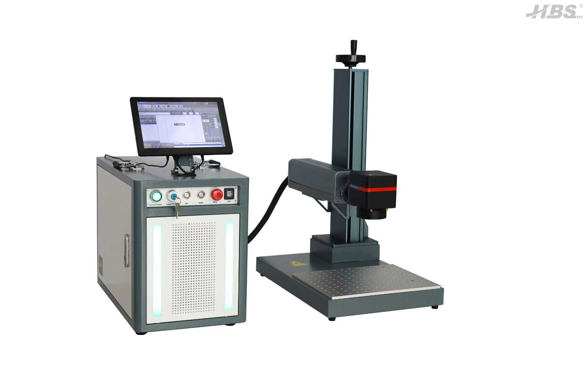 Machine de gravure laser à fibre multifonction